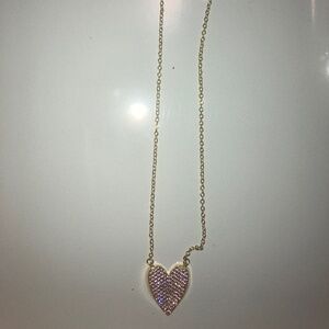 Park Lane Gold Chain Necklace with Dainty Heart Pendant